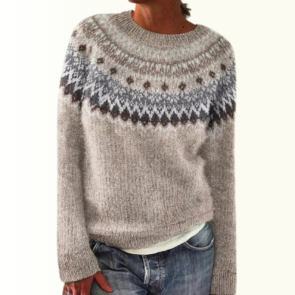 Ingrid - Vintage-Inspired Icelandic Sweater