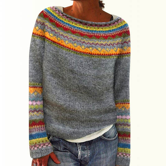 Lyra - Retro Knit Sweater