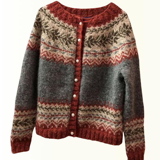 Nora - Exquisite Nordic Sweater